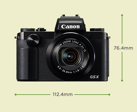PowerShot G5 X pohľad 1