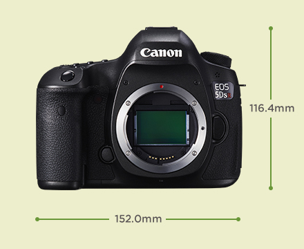 Zobrazenie EOS 5DS R 1